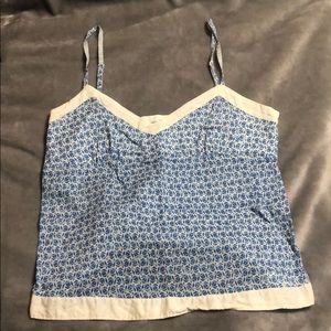 Blue and White American Eagle Tank